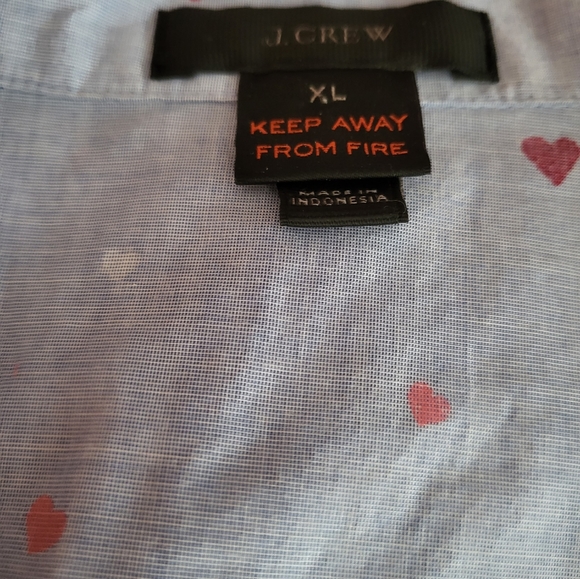 J. Crew Short Pajama set - XL - Picture 2 of 3